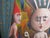Sergio Bustamante Surreal Illusionist Rabbit Painting 'Reason Behind the Designs' For Sale In Portland, OR - Image 6 of 13