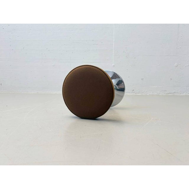 Vintage Tulip Stool in Brown by Vitra, 1970s For Sale - Image 6 of 16