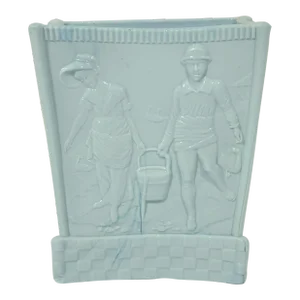 Late 19th Century Sowerby "Jack & Jill" Vase