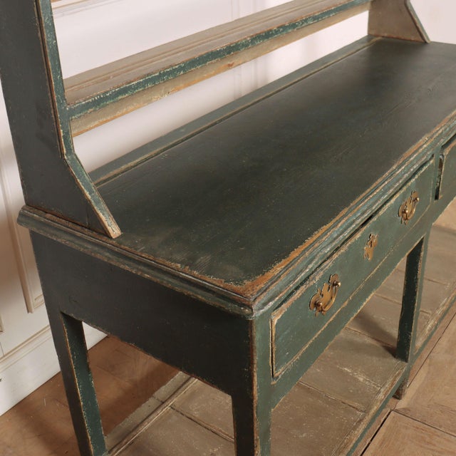 English Painted Pot Board Dresser For Sale - Image 10 of 15