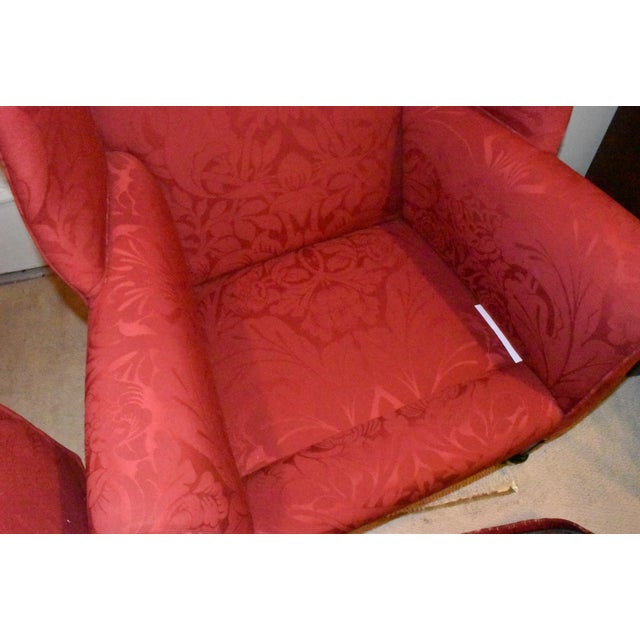 Superb American Sheraton Wingchair, Ca. 1810-20 For Sale - Image 11 of 14