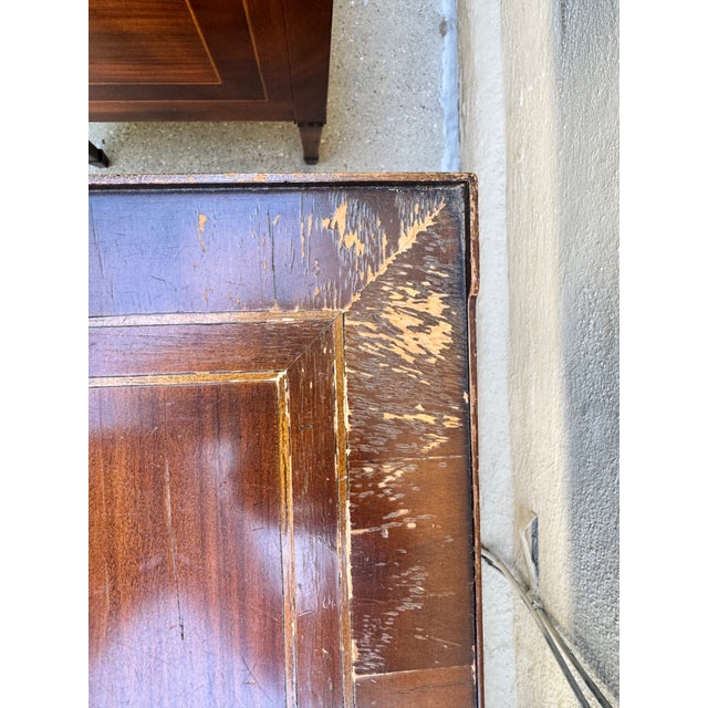 1990s Pair of Ebanista Wood Nightstand Sidetables For Sale - Image 12 of 17