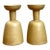 Vintage Modernist Ceramic Candle Holders For Sale