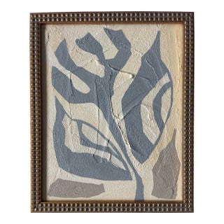 2026 "Gazza Ladra" Contemporary Abstract Botanical Painting on Canvas by r.k. Red For Sale