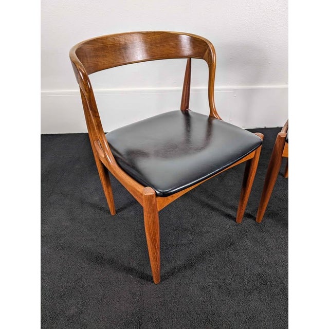 1960s Danish Teak Model 16 Chairs by Johannes Andersen for Uldum For Sale - Image 5 of 11