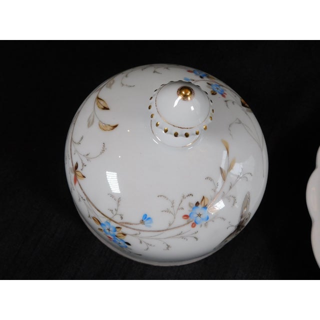 Contemporary 1970s White Unmarked Covered Cheese Dish For Sale - Image 3 of 6