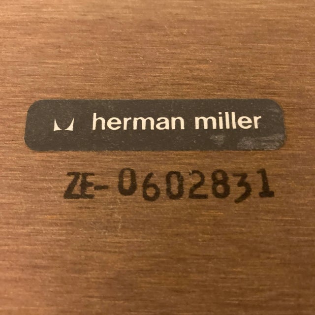 George Nelson Action Office Table in Walnut For Sale - Image 12 of 13