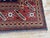 Textile Navy Star Kazak Style Handmade Wool Rug 6x9 For Sale - Image 7 of 14