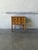 Solid Oak Small Two-Drawer Dresser With Sculpted Fronts and Turned Legs Traditional Vintage 1970s For Sale - Image 9 of 9