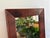 Antique wall mirror with a flame mahogany veneer. Beautifully hand crafted by a skilled, but unnamed artisan. Please see...