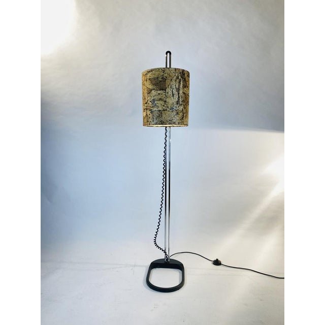 Floor Lamp in Cork and Chrome from Staff, 1970s For Sale - Image 17 of 18