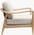 Textile Becki Owens x SURYA Gaviota Accent Chair Beige For Sale - Image 7 of 9