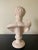 White Vintage Grand Tour Style Plaster Bust of Hermes For Sale - Image 8 of 10