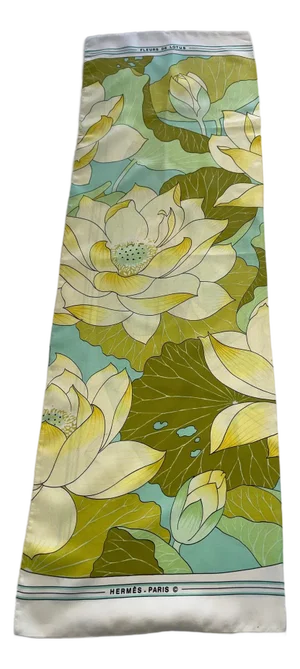 Hermès A Volé Fleur De Lotus 1985