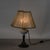 Vintage Table Lamp with Parchment Hood For Sale - Image 3 of 9