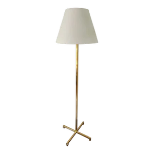 Hansen T. H. Robsjohn-Gibbings New York Solid Brass Floor Lamp - Excellent