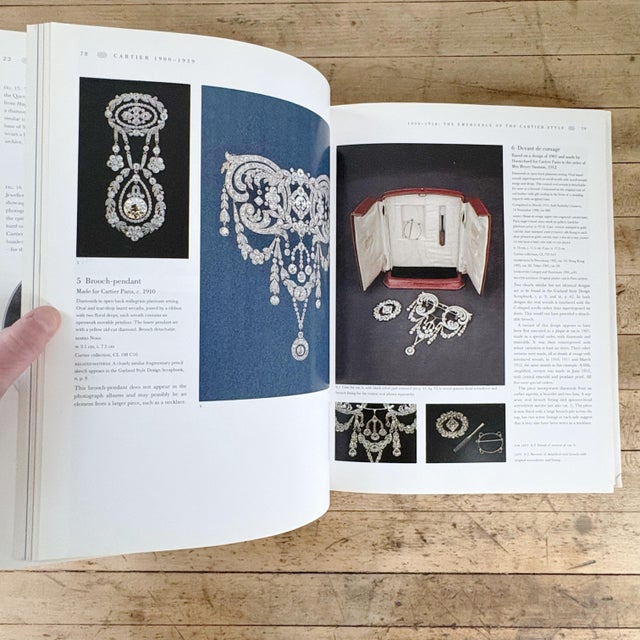 Paper Cartier: 1900-1939 by Judy Rudoe, 1997 1st Edition Jewelry Book, Vintage Fashion Book For Sale - Image 7 of 14