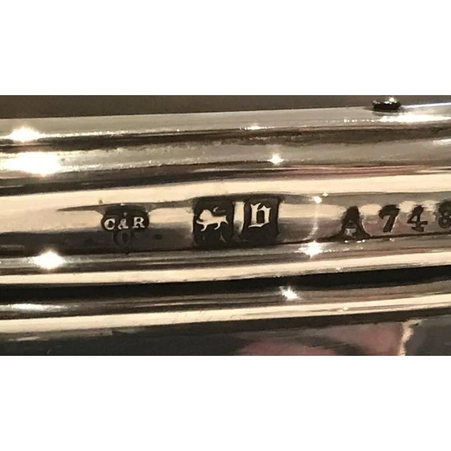 Sterling Silver Jewelry Box attributed to Charles & George Asprey, 1917 For Sale - Image 18 of 18