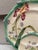 French Country 19th Century French Majolica Asparagus Plate Iris Longchamp For Sale - Image 3 of 6