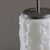 Osso table lamp, manufactured by AV Mazzega in the 1960s/1970s. The frame is made of glass and metal with a white finish....