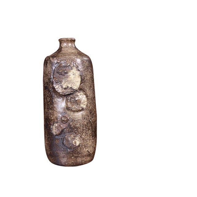 Danish Ceramic Vase by Birgit Knupfer & Rocca Knupfer, 1970s For Sale