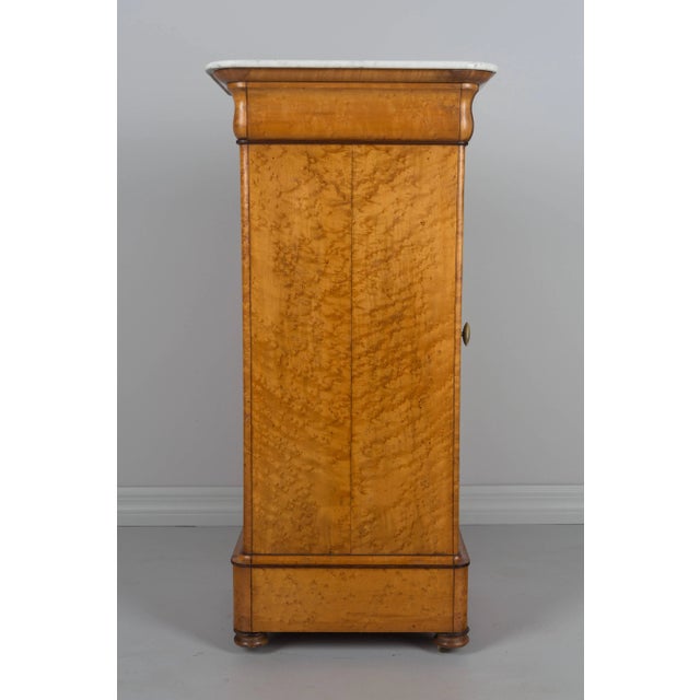 Mid 19th Century 19th Century French Charles X Period Side Table or Nightstand For Sale - Image 5 of 11