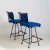 These stools are perfect for spending time comfortably seated at the kitchen counter. Wide seat and padded backrest...