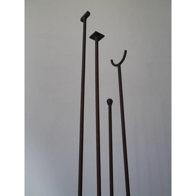 J. Jay McVicker Abstract Metal Welded Modern Art Sculpture, Circa 1960 For Sale - Image 4 of 11