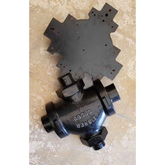 Brutalist 19th Carved Wood Industrial Mold For Sale - Image 3 of 8