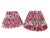 Textile Multicolor Ikat Pleated Lampshades 12" - A Pair For Sale - Image 7 of 10