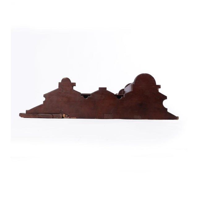 Brown Primitive Plate Rack For Sale - Image 8 of 13