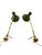 Metal Mid-Century Table Lamps attributed to Stilnovo, Milano, Italy, 1950s, Set of 2 For Sale - Image 7 of 13