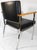 1970s Vintage Cole / Litton Restored Chrome & Vinyl Office Arm Chair For Sale - Image 10 of 18