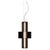 Babel T Me Black Mate Suspended Lamp by Stephen Burks for Parachilna For Sale - Image 9 of 9