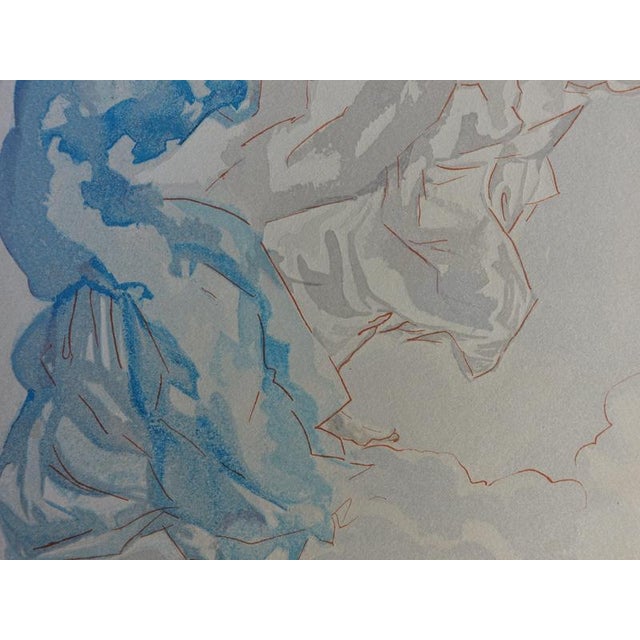 Salvador Dali, In the Sky of Mercury, Woodcut For Sale - Image 5 of 6