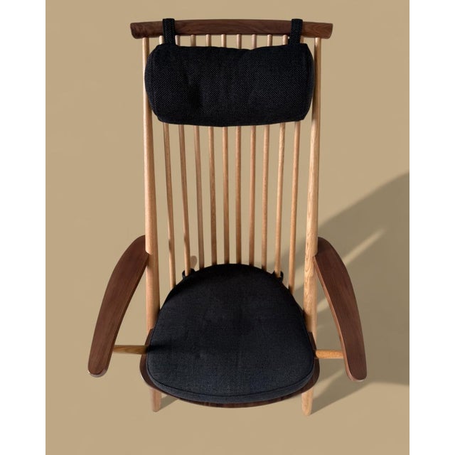 Armchair and Ottoman by Tateishi Shoiji For Sale - Image 4 of 14