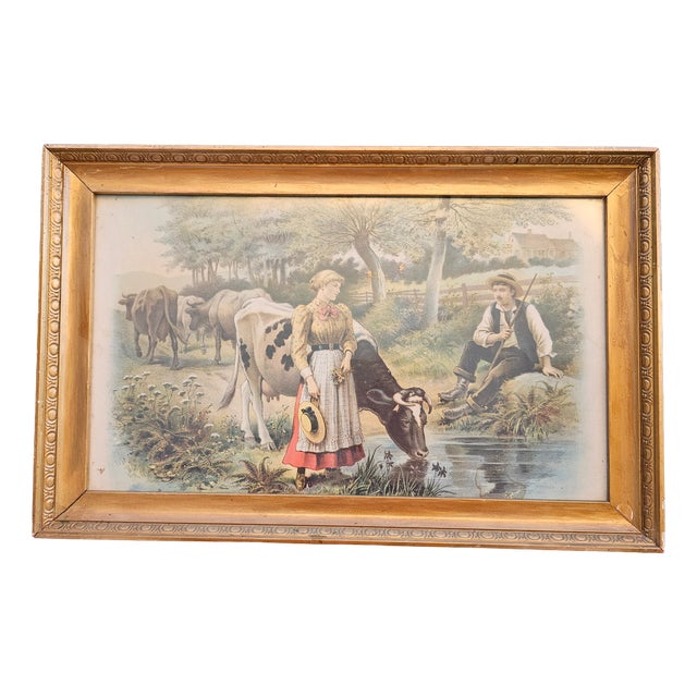 Unknown, Before the Wedding, 1890s, Oleograph, Framed For Sale