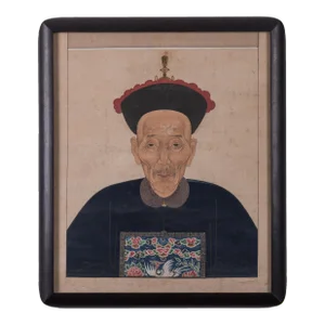 Chinese Qing Ancester Portrait, 19th Century