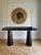 Modern Dot Modern Black Console Table With Sculptural Ball Design For Sale - Image 3 of 5
