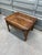A beautiful bamboo side or end table featuring split bamboo detailing with intricate woven detail with rising sun bamboo...