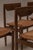 Mid-Century Wengé and Rattan Dining Chairs, 1970s, Set of 6 For Sale - Image 13 of 18