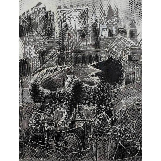 1980s Gerome L. Kamrowski Painting For Sale - Image 6 of 13