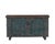 Antique Indian Painted Teakwood Pitara Chest Console For Sale In Santa Fe - Image 6 of 8
