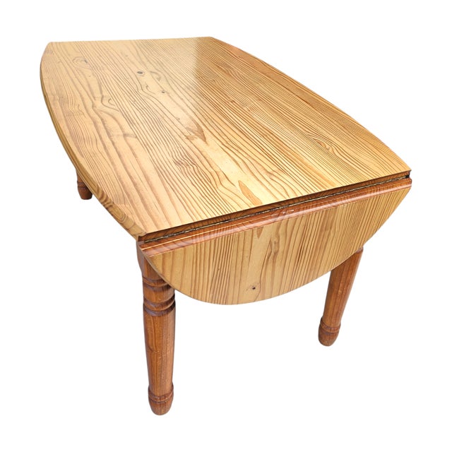 Oval Pine Extendable Dining Table, 1970s For Sale - Image 11 of 18