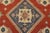 Kazak Rug 9’2” X 13’5” Red Wool Tribal Hand-Knotted Oriental Carpet For Sale In Philadelphia - Image 6 of 15