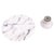Made for both hosting and daily organization, this tall marble lazy Susan combines beauty and function. The solid marble...