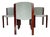Mod. 300 Dining Chairs by Joe Colombo for Pozzi, 1970, Set of 4 For Sale