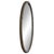 Mid-Century Modern Mid-20th Century Italian Oval Framed Reed and Ribbon Mirror For Sale - Image 3 of 9