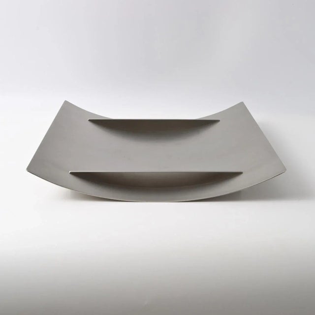 Minimalist Stainless Steel Bowl by Erik Bagger for Form Function, 1980s For Sale - Image 13 of 13