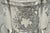 Victorian Antique Victorian Silver Plated Etched Footed Hinged Biscuit Barrel Jar on Stand For Sale - Image 3 of 18